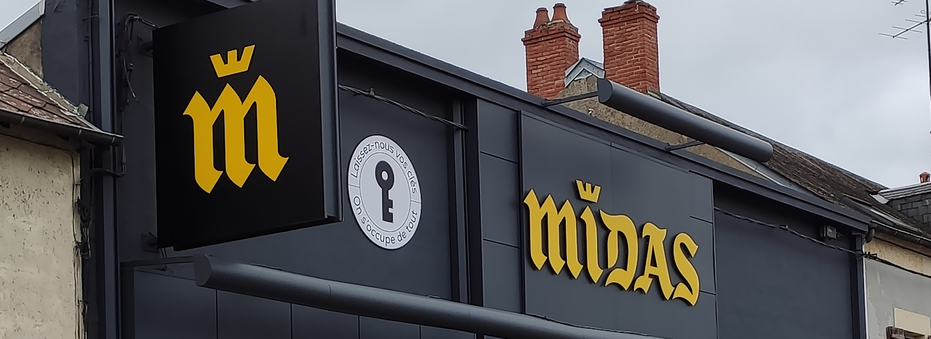 Enseigne Midas