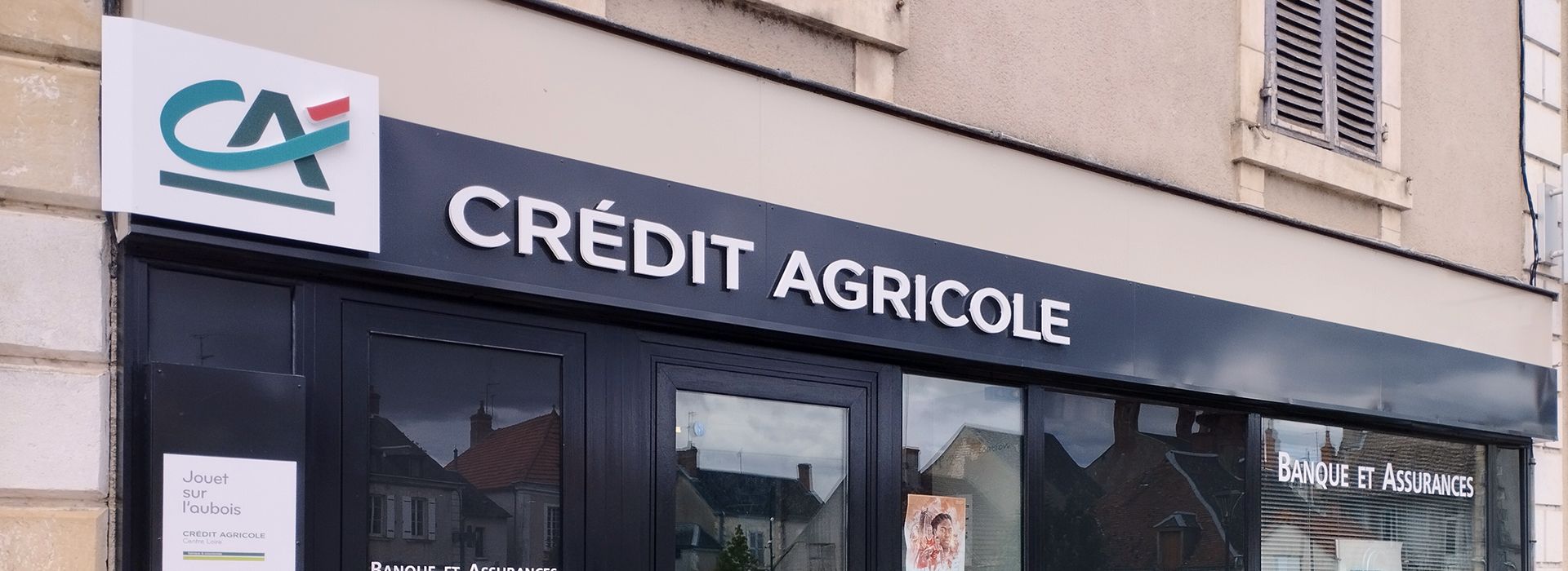Façade Crédit Agricole