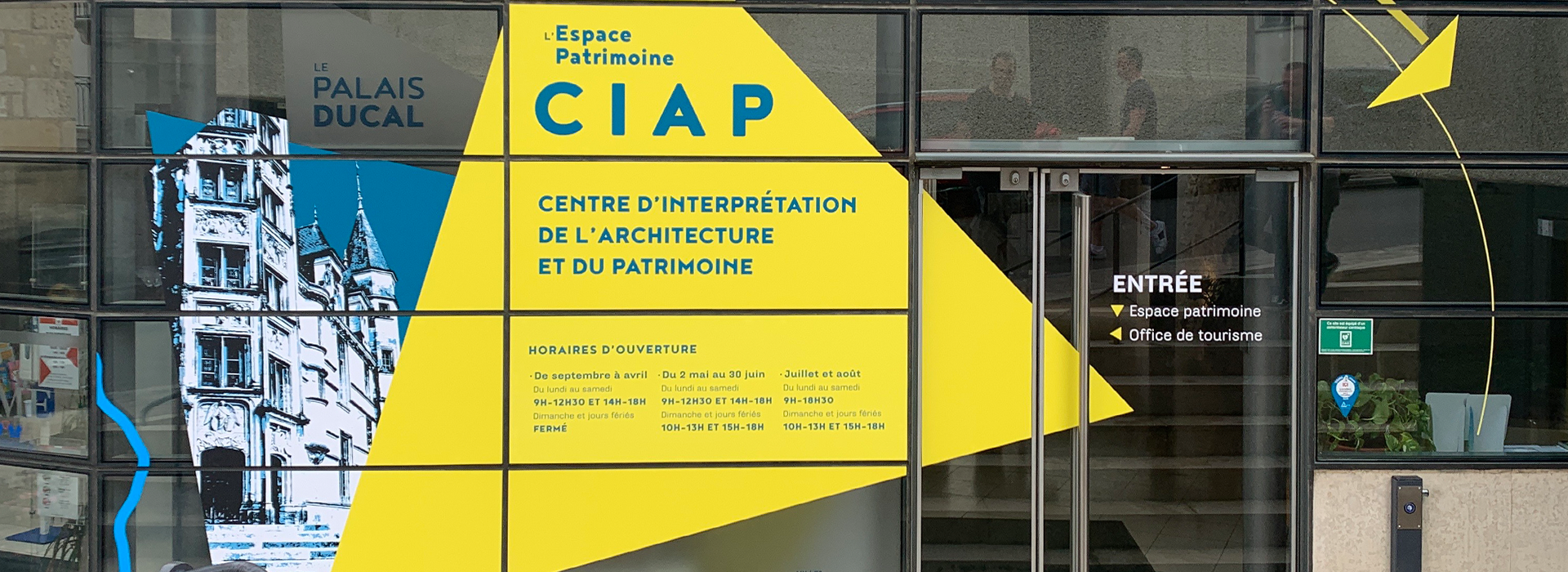 Marquage vitrine prédécoupé CIAP